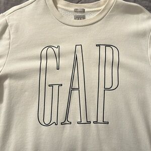 Gap natural white crewneck sweatshirt men’s small